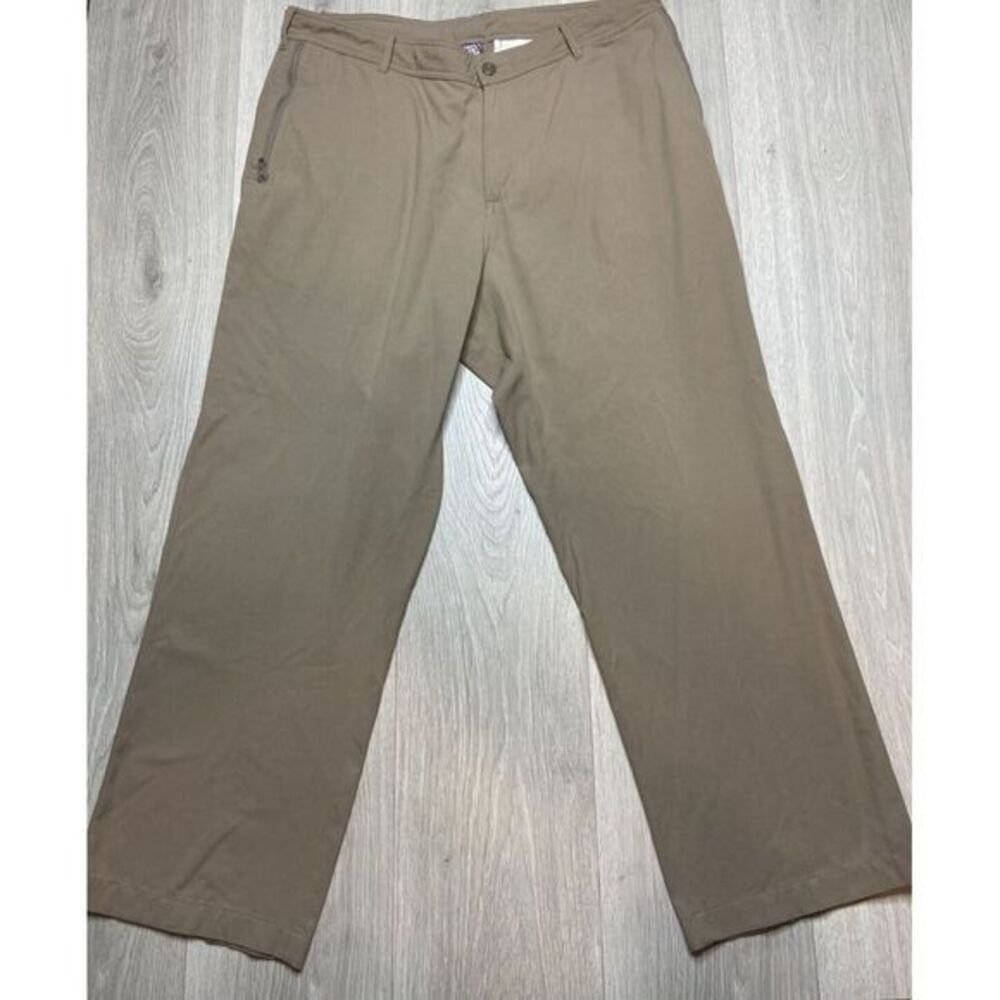 Clothing Arts Pants Men 38x28 Chino Brown Travel Pick Picket Proof Secure Pocket